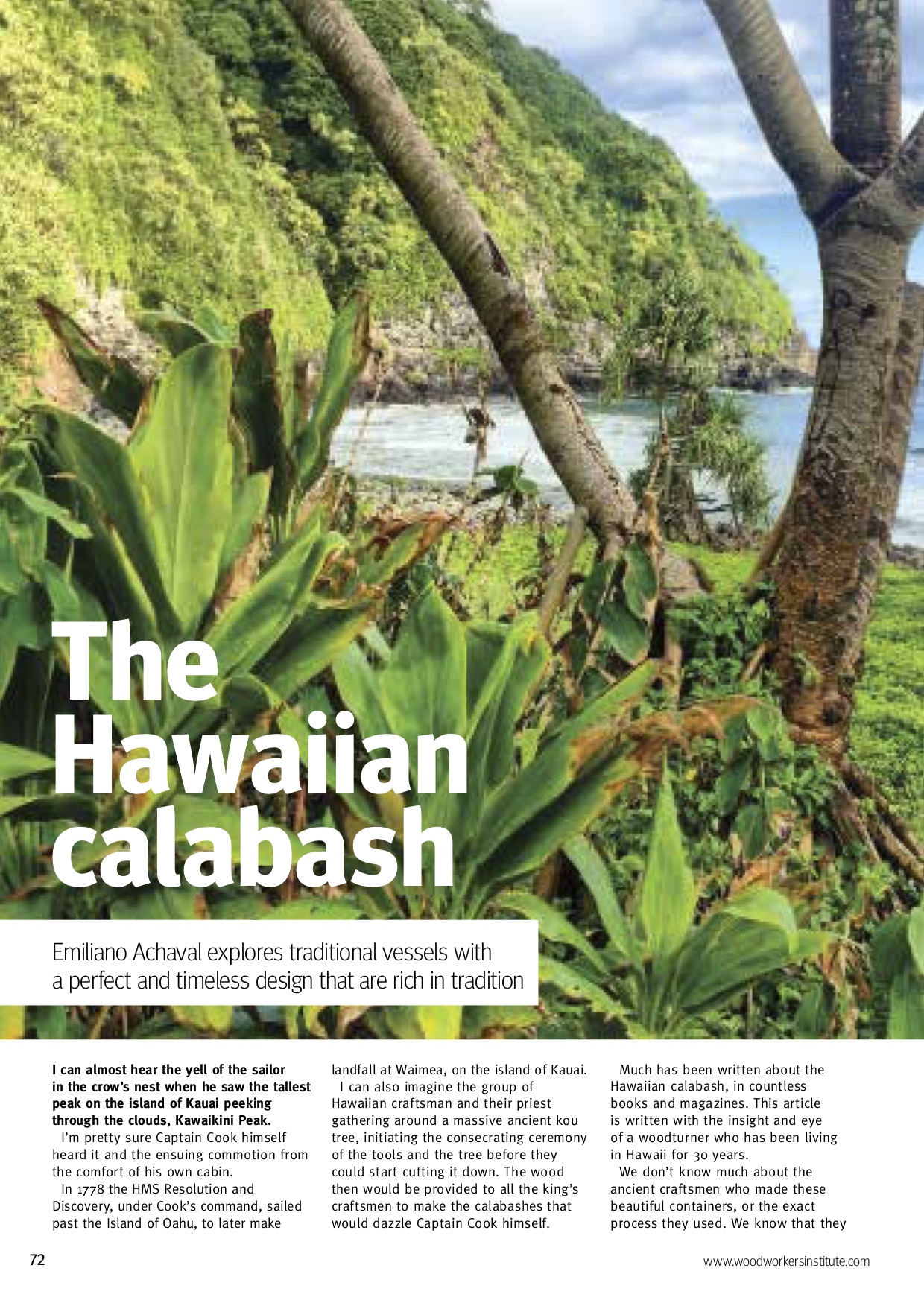  Woodturning UK  Calabash Article 