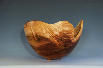  Maui Curly Koa Natural Edge Bowl 