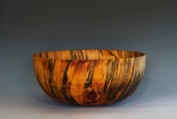  15 in wide Cook Pine bowl 